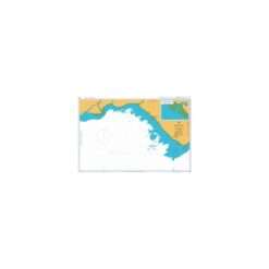 British Admiralty Nautical Chart 3528 Selat Muli to Unji Point