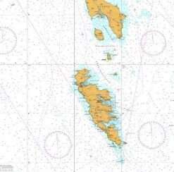 British Admiralty Nautical Chart 3568 Foroyar (Faroe Islands) Southern Part