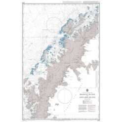 British Admiralty Nautical Chart 3570 Brabant Island to Adelaide Island
