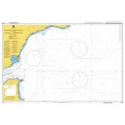 British Admiralty Nautical Chart 3578 Eastern Approaches to the Strait of Gibraltar