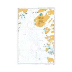British Admiralty Nautical Chart 3580 Rothera Point to Neny Island