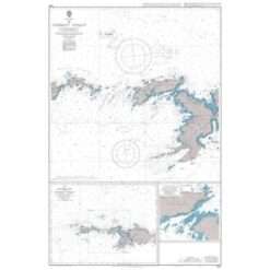 British Admiralty Nautical Chart 3592 Stewart Strait