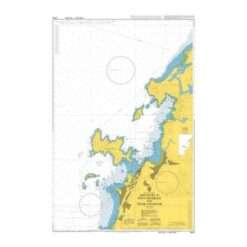 British Admiralty Nautical Chart 3626 Approaches to Kota Kinabalu and Teluk Sapangar
