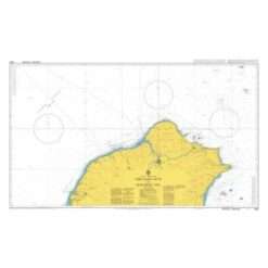 British Admiralty Nautical Chart 3658 Chiu-Kang Po-Ti to Kuei-Shan Tao