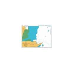 British Admiralty Nautical Chart 3662 Little Aden Oil Harbour