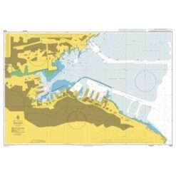 British Admiralty Nautical Chart 3695 Dalian