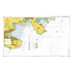 British Admiralty Nautical Chart 3697 Dalian Gang and Approaches