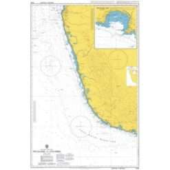 British Admiralty Nautical Chart 3700 Weligama to Colombo