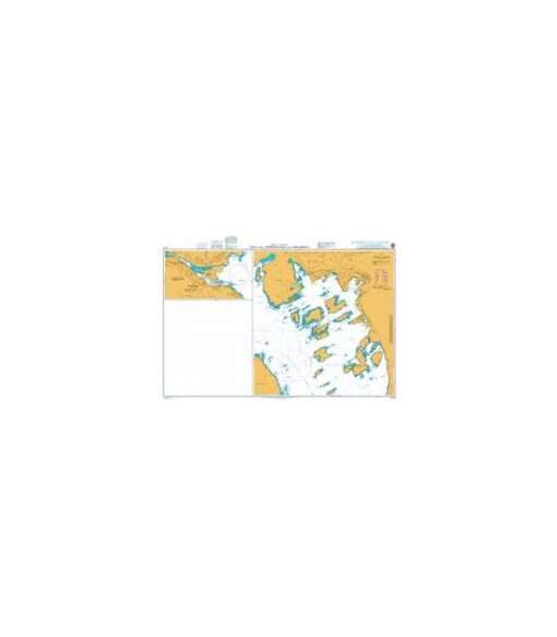 British Admiralty Nautical Chart 3712 Oslo and Approaches and Drammen