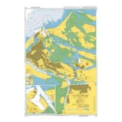 British Admiralty Nautical Chart 3715 Abu Dhabi (Abu Zaby), Sas an Nakhl and Musaffah