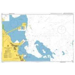 British Admiralty Nautical Chart 3718 Port of Jubail (Al Jubayl)