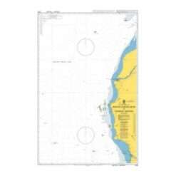British Admiralty Nautical Chart 3720 Sungai Kapuas Kecil to Tanjung Bayung