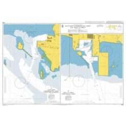 British Admiralty Nautical Chart 3724 Sattahip Commercial Port and Map Ta Phut Industrial Port