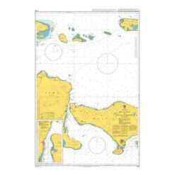 British Admiralty Nautical Chart 3726 Selat Bali to Pulau Kangean
