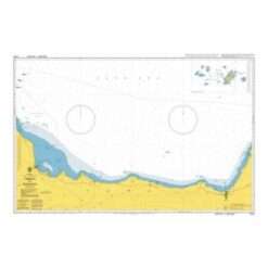 British Admiralty Nautical Chart 3730 Cirebon to Semarang