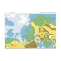 British Admiralty Nautical Chart 3735 Mina’ Al Manamah and Approaches