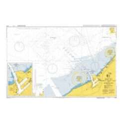 British Admiralty Nautical Chart 3739 Jebel Ali (Mina’ Jabal `Ali) and Approaches