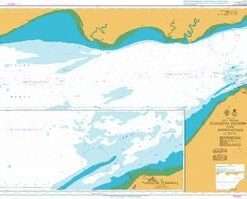 British Admiralty Nautical Chart 3747 Tangguh Terminal and Approaches