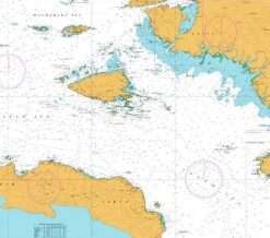 British Admiralty Nautical Chart 3749 Pulau Damar to Pulau Panjang