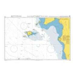 Britsh Admiralty Nautical Chart 3758 Pulau Pesemut to Pulau Pulau Leman