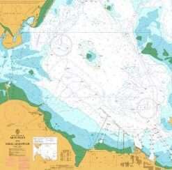 British Admiralty Nautical Chart 3778 Ar Ruways and Jabal Az̧ Z̧annah