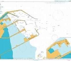 British Admiralty Nautical Chart 3781 Ra’s Laffan Port