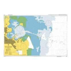 British Admiralty Nautical Chart 3782 Doha (Ad Dawhah) and Approaches
