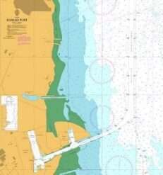 British Admiralty Nautical Chart 3789 Hamad Port