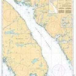 British Admiralty Nautical Chart 3984 South America – East Coast, Brazil – Uruguay, Capão da Marca de Fora to Cabo Polonio
