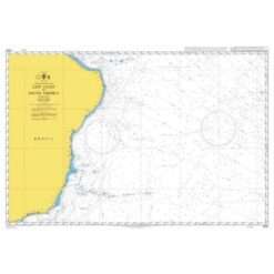 British Admiralty Nautical Chart 4202 East Coast of South America