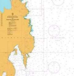 British Admiralty Nautical Chart 4420 Siargao Island to Sarangani Island