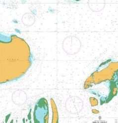 British Admiralty Nautical Chart 4448 Sibutu Group to Pearl Bank
