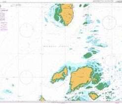 British Admiralty Nautical Chart 4464 Balabac Strait
