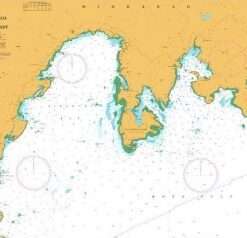 British Admiralty Nautical Chart 4466 Philippine Islands – Mindanao, Zamboanga to Flecha Point