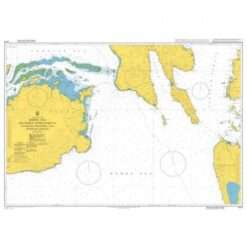 British Admiralty Nautical Chart 4474 Southern Approaches to Canigao Channel and Surigao Strait