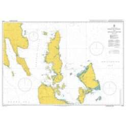 British Admiralty Nautical Chart 4475 Surigao Strait and Dinagat Sound
