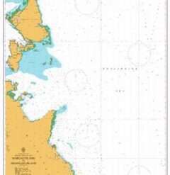 British Admiralty Nautical Chart 4497 Siargao Island to Arangasa Island