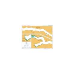 British Admiralty Nautical Chart 4780 Cap Eternite a/to Saint-Fulgence