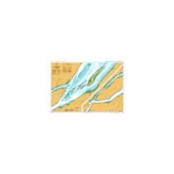 British Admiralty Nautical Chart 4785 Sault-au-Cochon à/to Québec