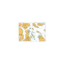 British Admiralty Nautical Chart 4954 Haro Strait, Boundary Pass and Satellite Channel