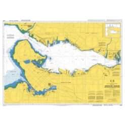 British Admiralty Nautical Chart 4963 Vancouver Harbour,Western Portion/Partie Ouest
