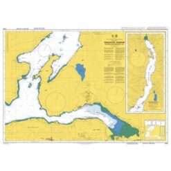 British Admiralty Nautical Chart 4965 Vancouver Harbour Eastern Portion/Partie Est