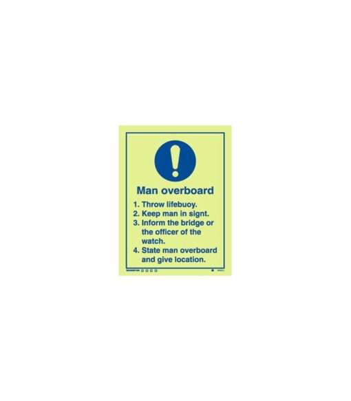 5902 Man overboard instructions
