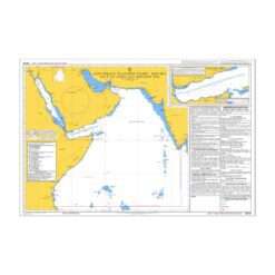 British Admiralty Nautical Chart Q6099 Anti-Piracy Planning Chart – Red Sea, Gulf of Aden and Arabian Sea