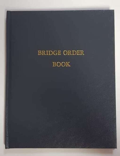 Bridge Order Book / Master Night Order Book