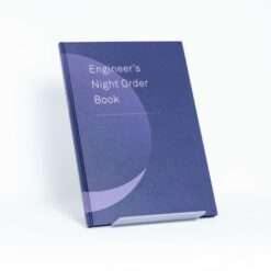 Engineer’s Night Order Book (Engine Night Order Log Book)