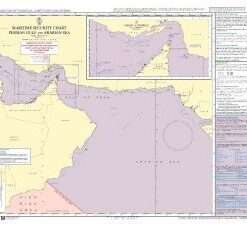 British Admiralty Nautical Chart Q6111 Maritime Security Chart Persian Gulf and Arabian Sea