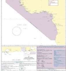 British Admiralty Nautical Chart Q6114 Maritime Security Chart West Africa including Gulf of Guinea
