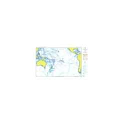 British Admiralty Nautical Chart 4007 A Planning Chart for the South Pacific Ocean