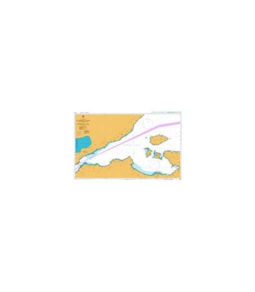 British Admiralty Nautical Chart 1004 Canakkale Bogazi (The Dardanelles) to Marmara Adasi